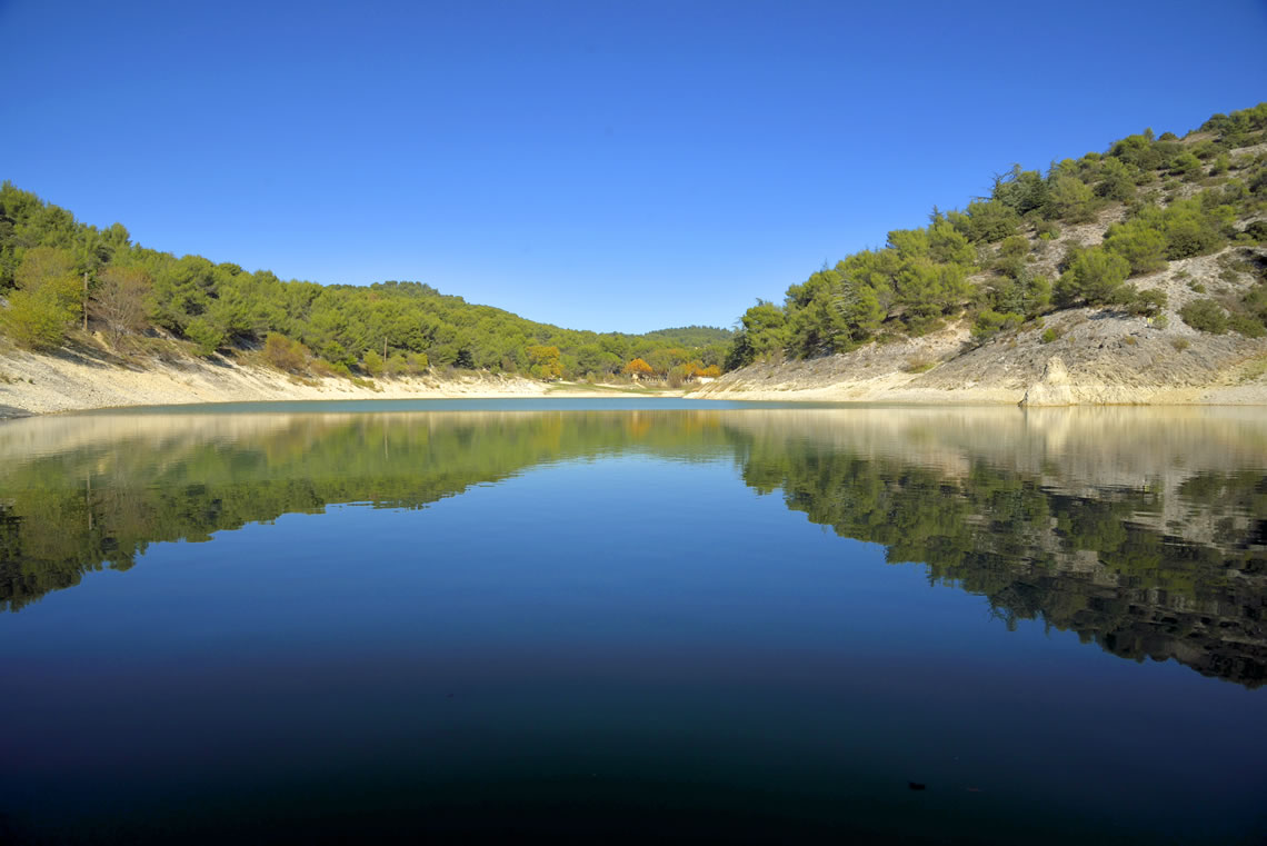 Le Lac et le barrage du Paty