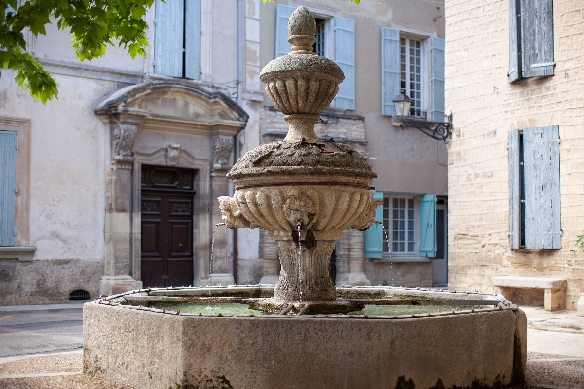 Les fontaines du village
