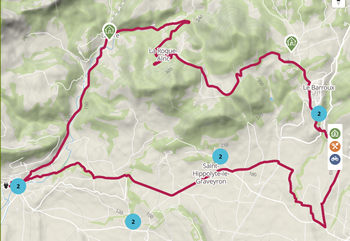 Au pied des Dentelles