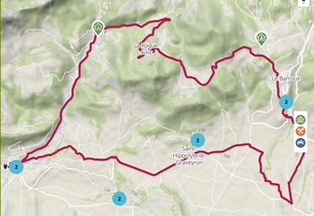 Au pied des Dentelles 