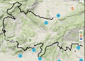 GTV en VTT Etape 2