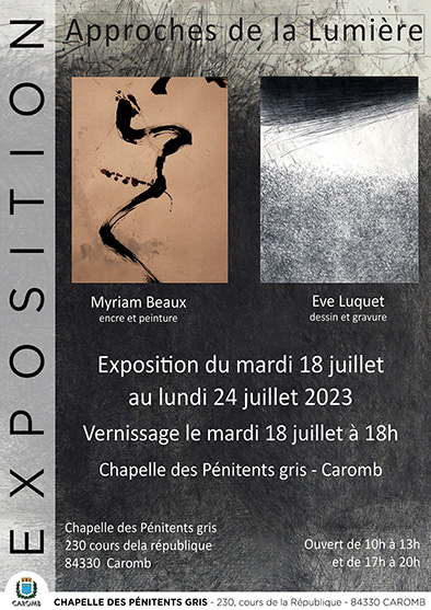 expo chapelle beaux luquet