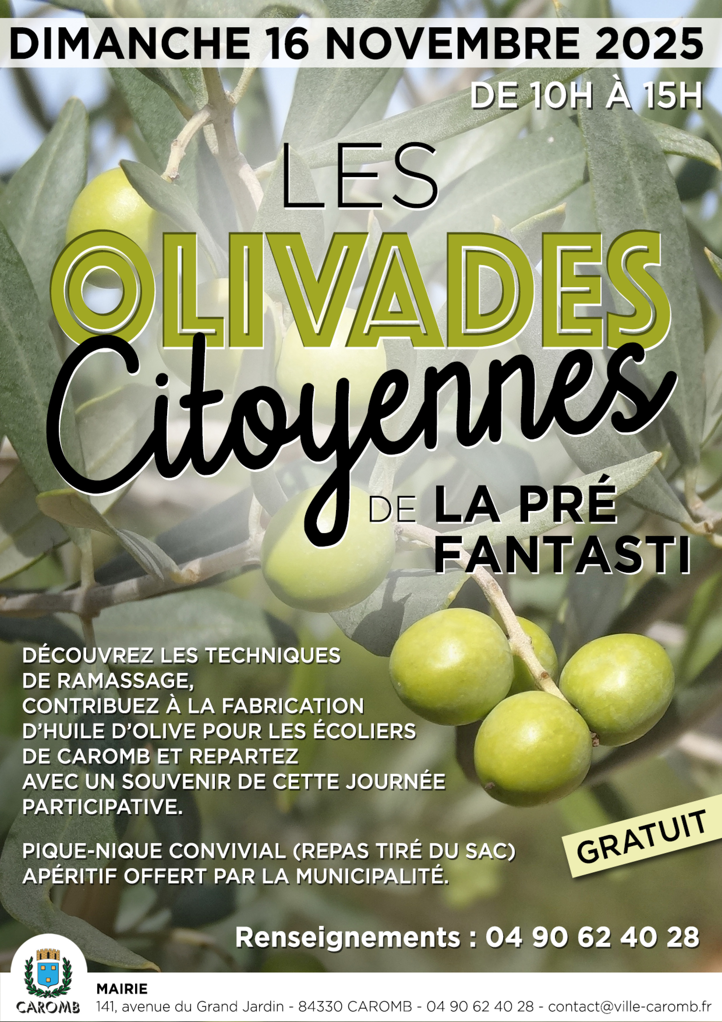 olivades citoyennes 2025
